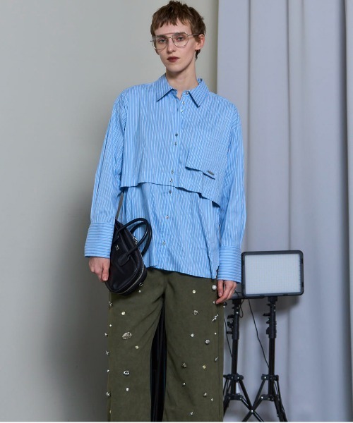 MAISON SPECIAL（メゾンスペシャル） ブラウス シャツ Multiway Shirt