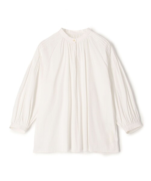 TOMORROWLAND collection ブラウス シャツ ストレッチブロード