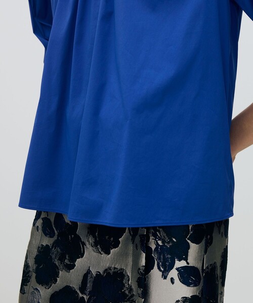 TOMORROWLAND collection ブラウス シャツ ストレッチブロード