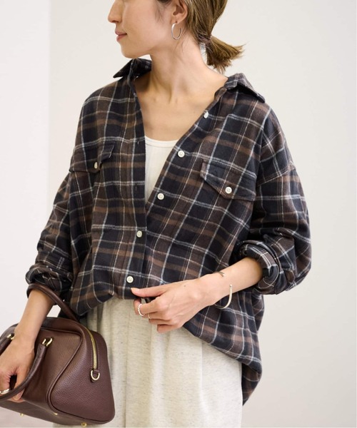 FRAMeWORK（フレームワーク） シャツ ブラウス 「追加」ネルチェック