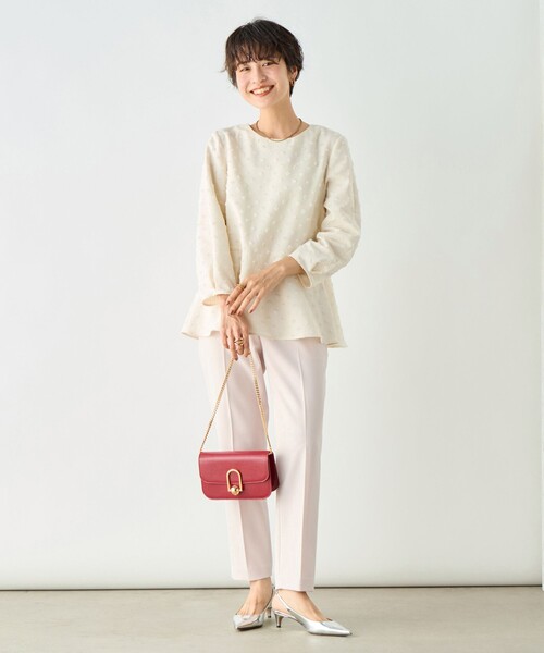 NOLLEY'S Sophi（ノーリーズソフィー） ブラウス シャツ ドットカット