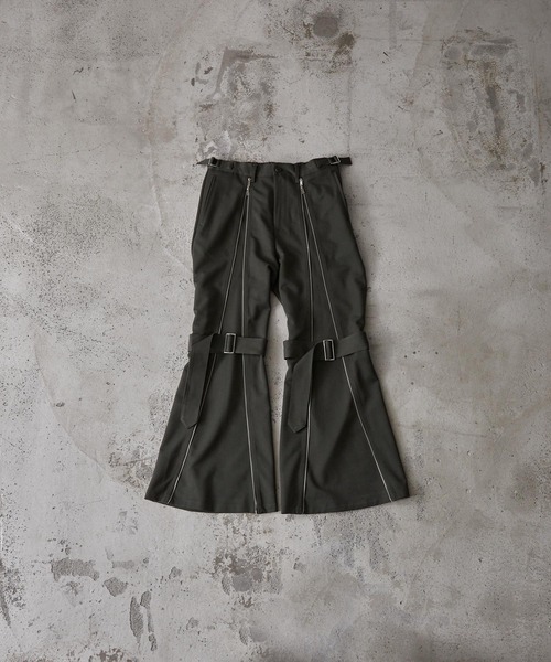 CLEL（クレイル） スラックス 「CLEL」Prime TR Front Zip Bondage