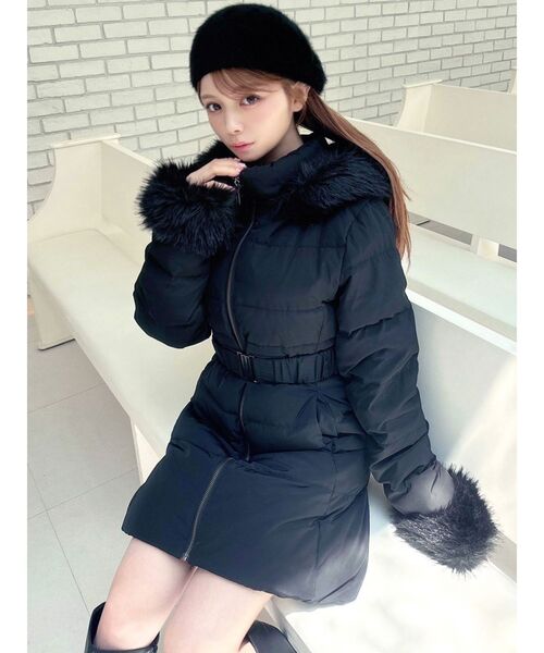 RESEXXY（リゼクシー） ダウンコート ダウンジャケット 「ブラック