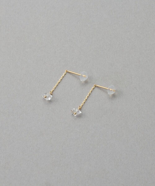 ete（エテ） ピアス 「シャンデリア」 K18YG クォーツ ピアス