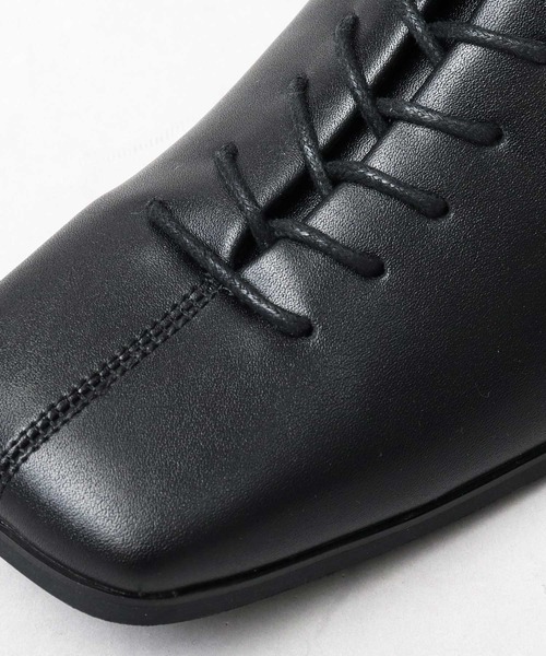 glabella（グラベラ） ブーツ ハイヒール スクエアトゥ センターシーム