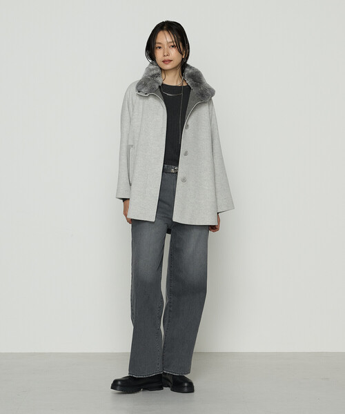 K.T KIYOKO TAKASE（K.T キヨコ タカセ） コート アウター アンゴラ