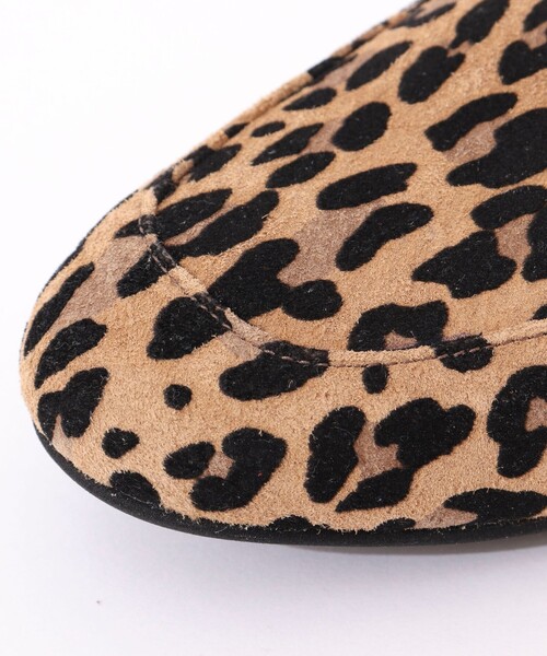 NOLLEY'S（ノーリーズ） ローファー レオパードスエードスリッパ