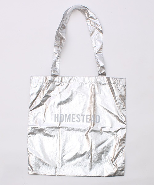 George's トートバッグ HOME STEADトートバッグ メタリック レディース