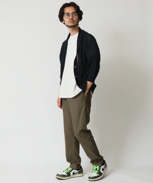 ARCADE（アーケード） カーディガン ケーブル編み ショールカラー