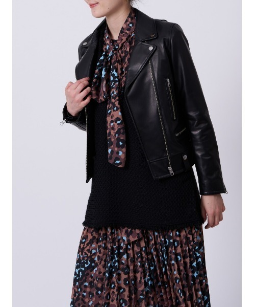 allureville（アルアバイル） レザージャケット ライダース ラムレザー