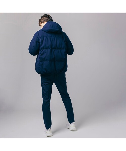 LACOSTE（ラコステ） ダウンジャケット 48 ブラック メンズ : ZOZOTOWN