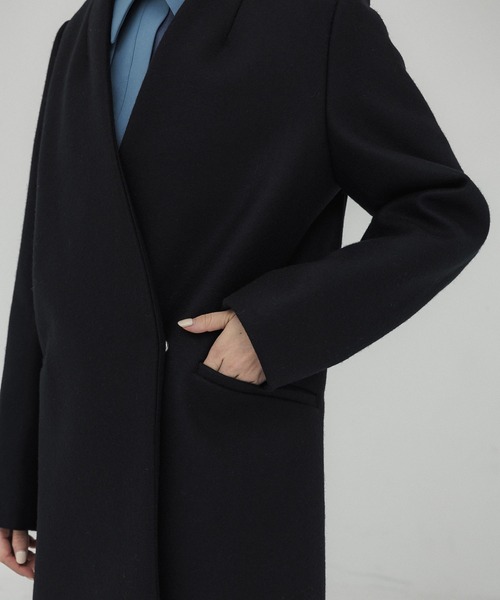 UNITED TOKYO（ユナイテッドトウキョウ） Super140カシミヤ混Vネック