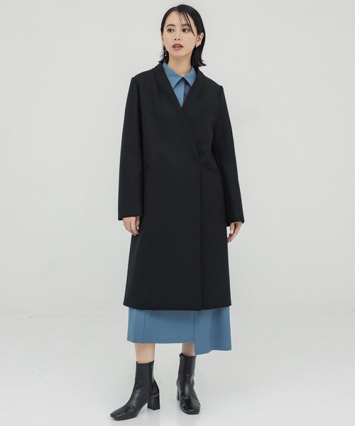 UNITED TOKYO（ユナイテッドトウキョウ） Super140カシミヤ混Vネック