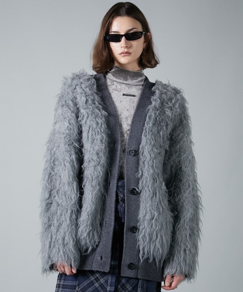 PRANK PROJECT（プランクプロジェクト） カーディガン ロングシャギー