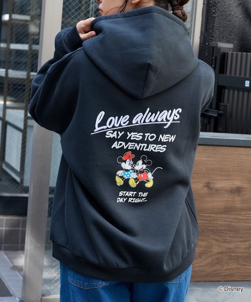 Disney（ディズニー） パーカー 「Disney」別注 ミッキーマウス