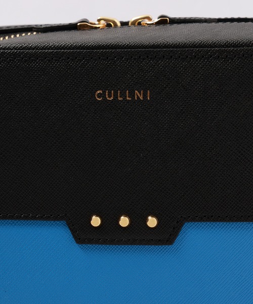 CULLNI（クルニ） ショルダーバッグ Square leather shoulder bag
