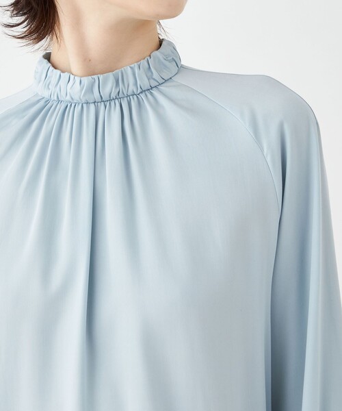 TOMORROWLAND collection ブラウス シャツ ウォッシャブルサテン