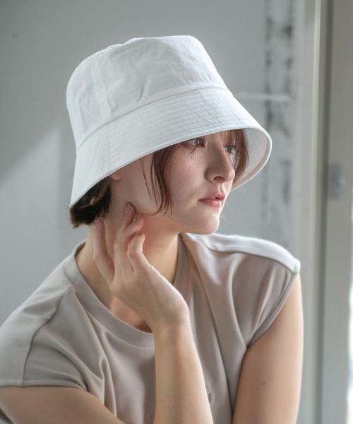 14+（イチヨンプラス） 帽子 ハット チャーム付きバケットハット