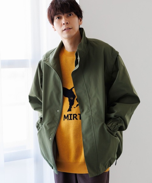 LAKOLE（ラコレ） ブルゾン アウター 2WAYスタンドブルゾン/143947