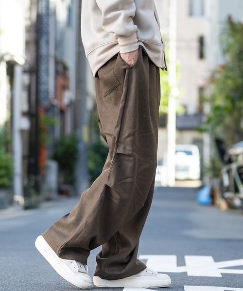 ROOT THREE（ルートスリー） カーゴパンツ 「3」ポリツイル ワイド