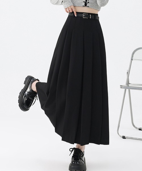 スカート プリーツロングスカート : ZOZOTOWN Yahoo!店 - 通販 - Yahoo