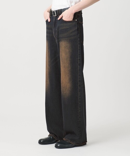 monkey time BEAUTY＆YOUTH UNITED ARROWS ジーンズ オーバーダイ