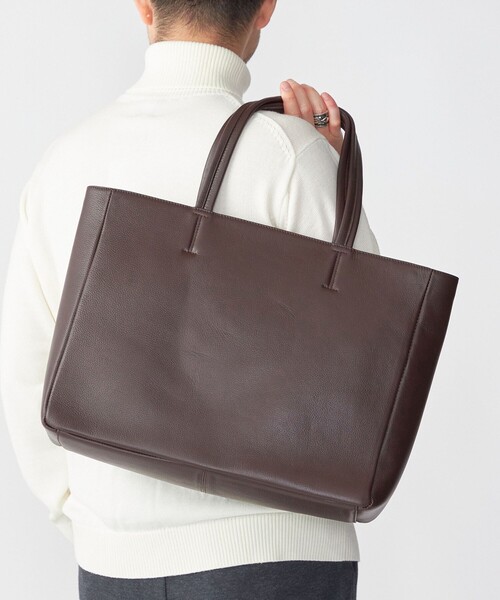 SHIPS（シップス） トートバッグ SHIPS: スマート レザー トートバッグ