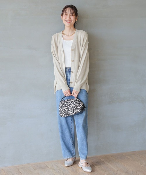 GLOBAL WORK（グローバルワーク） カーディガン スッキレイVネック