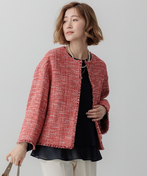 23区（ニジュウサンク） ジャケット ノーカラージャケット GIOLICA