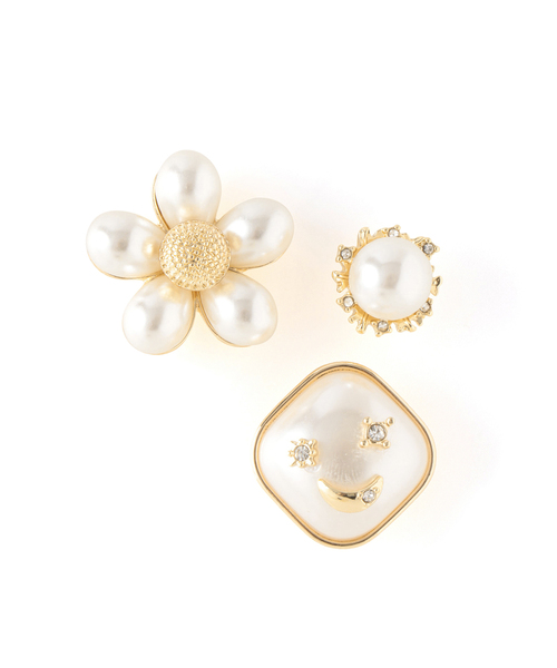 ROPE' PICNIC（ロペ ピクニック） ブローチ ボタンピンブローチセット