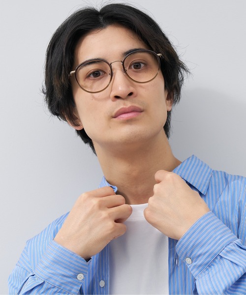 Zoff（ゾフ） 伊達メガネ メガネ 眼鏡 「中顔面短縮みえメガネ