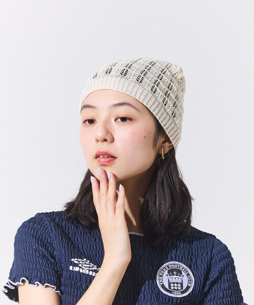 FREAK'S STORE（フリークスストア） ニット帽 ニットキャップ かぎ編み