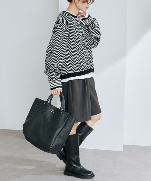 pual ce cin トートバッグ 「本革」レザートートバッグ レディース