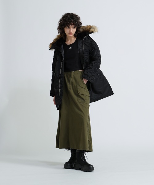 AVIREX（アヴィレックス） ミリタリージャケット モッズコート 「WOMAN