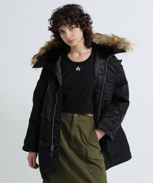 AVIREX（アヴィレックス） ミリタリージャケット モッズコート 「WOMAN