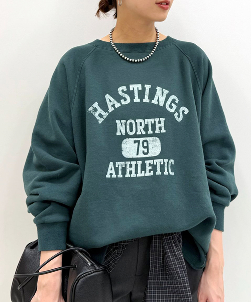 FRAMeWORK（フレームワーク） トレーナー スウェット 「追加」ラグラン