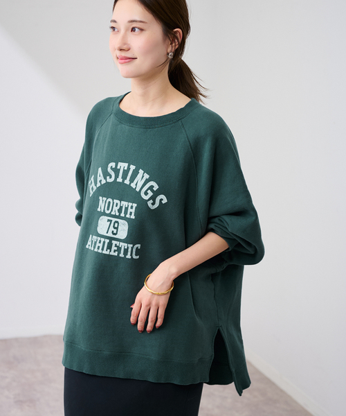 FRAMeWORK（フレームワーク） トレーナー スウェット 「追加」ラグラン