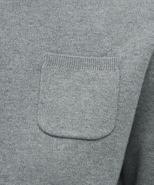 CABaN（キャバン） ニット セーター コットンカシミヤ ポケットプル