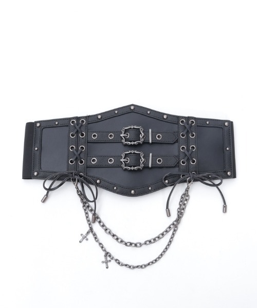 NIBBLE POISON（ニブルポイズン） ベルト レースアップコルセット