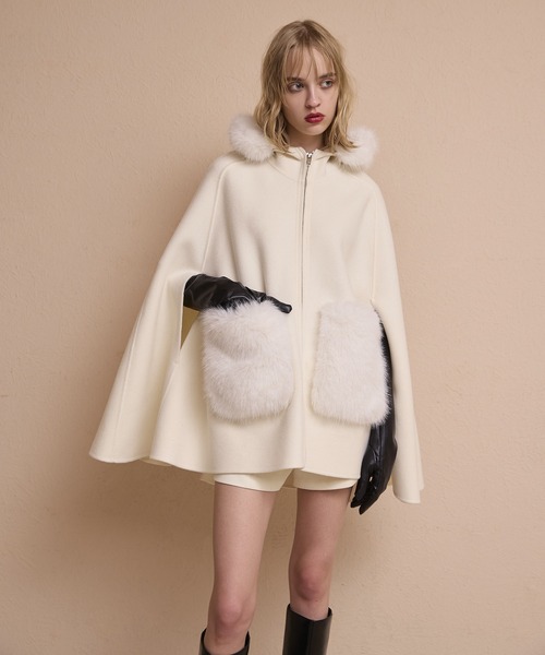 EIMY ISTOIRE（エイミーイストワール） コート アウター ファー