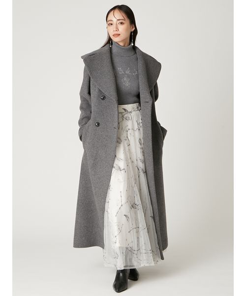 FRAY I.D（フレイ・アイディー） ダッフルコート コート ビッグカラー