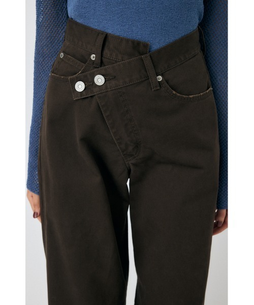 MOUSSY（マウジー） チノパン CROSS CHINO WIDE STRAIGHT レディース