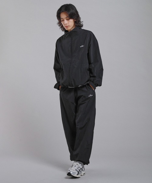 The unormwind パンツ 「セットアップ対応」刺繍ロゴワッシャー