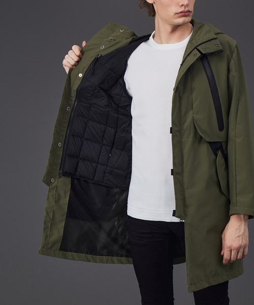 5351 POUR LES HOMMES モッズコート コート ハイブリッドコート メンズ