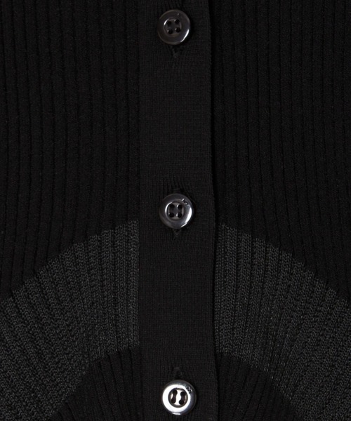 UN3D.（アンスリード） カーディガン UN3D./アンスリード/COLOR BLOCK