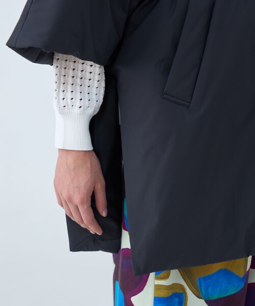 Ballsey（ボールジィ） ポンチョ パデットツイル ベルテッドポンチョ