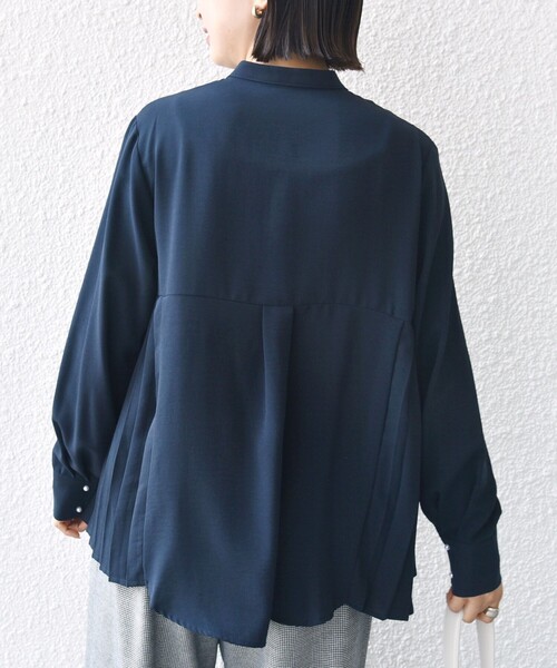 SHIPS（シップス） ブラウス シャツ 「WEB限定」「手洗い可能