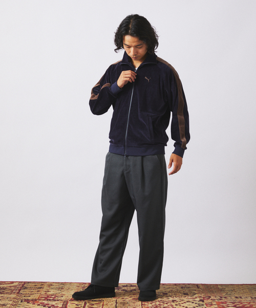 PUMA（プーマ） 「WEB限定」PUMA / プーマ 別注 ”T7” ベロア トラック