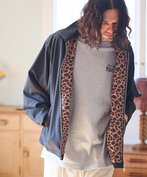 CAMBIO（カンビオ） ブルゾン アウター mj9824- 裏レオパード柄