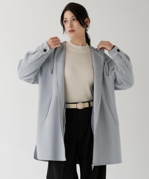 sankyo shokai（三京商会） コート アウター ウール混 ダブルフェイス